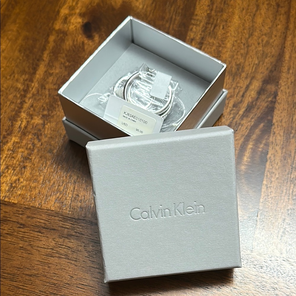 Calvin Klein Silver Earrings